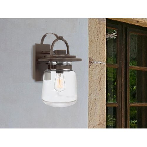 Außenlampen für Außenbeleuchtung Hauswand, Industrial Fassadenbeleuchtung modern