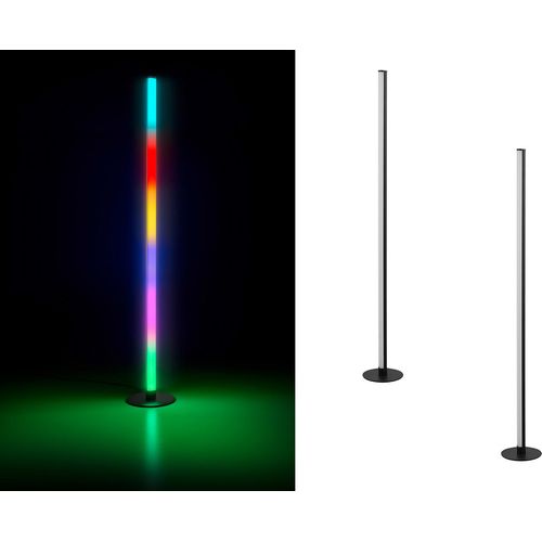 Kleine LED Stehlampen dimmbar, indirekte PC & Gaming Beleuchtung Wohnzimmer Ecke