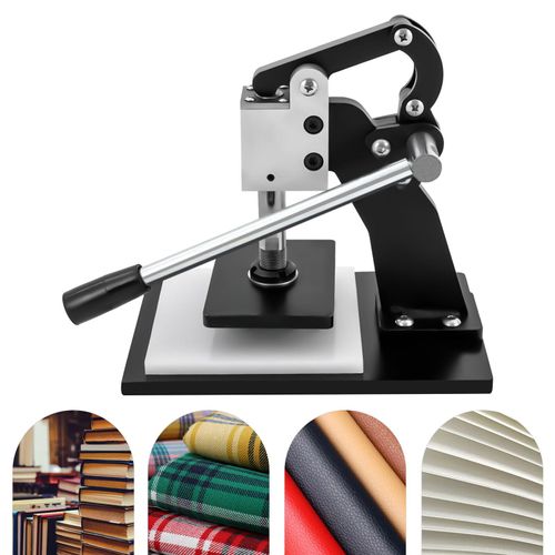 Manuell Schneidemaschine Stoff Silikon Gummi Schneiden und Stanzen