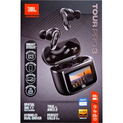 JBL Tour Pro 3 In-Ear-Kopfhörer Bluetooth, Smart Charging Case™ schwarz