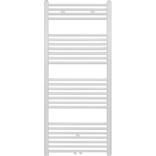 Badheizkörper - Mittelanschluss Weiß - 1400 x 500 (HxB)-655W