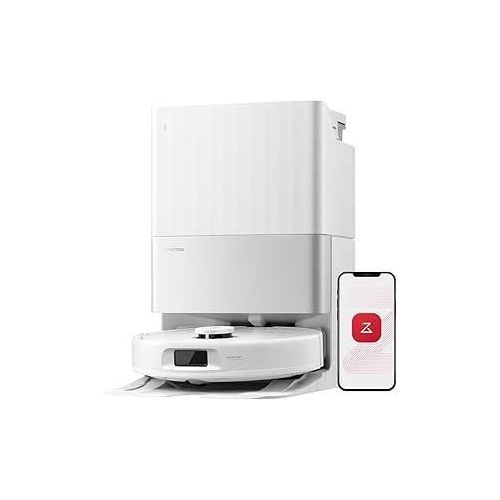 Roborock Qrevo S5V Staubsauger Roboter 12.000 Pa,(Upgrade von S7 Pro Ultra/Qrevo) Zero-Tangle System, Multifunktions-Dock, Warmlufttrocknung