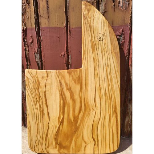 Olivenholz Ablagetablett für Schwungradmaschine 300 von FAC