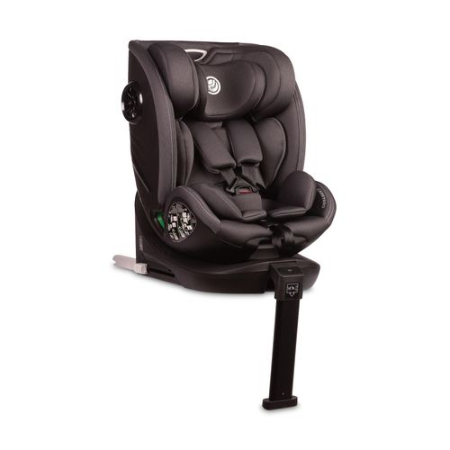 CARETERO Fortis, Reboarder 360 Drehbar mit Isofix, 2in1 Kindersitz Auto, Graphit
