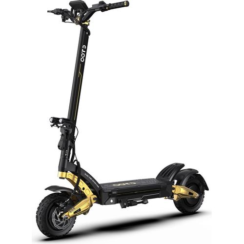 Elektroroller OOTD S30 - Motor 1200W*2 Akku 52V23.4AH 10" Reifen ?lbremse - Schwarz