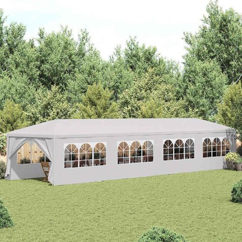 "2026 Promotion" Gartenzelt 3x12 m Weiß - Pavillons & Partyzelte CC32563