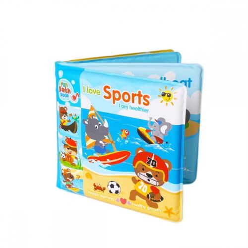Bam-Bam Bath Book bath book 6m+ Sports 1 pc