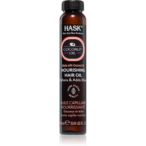 HASK Monoi Coconut Oil Verfaaiende Olie voor Glanzend en Zacht Haar 18 ml