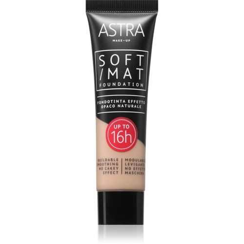 Astra Make-up Soft Mat Foundation Lichte Foundation Tint 002 butter 30 ml