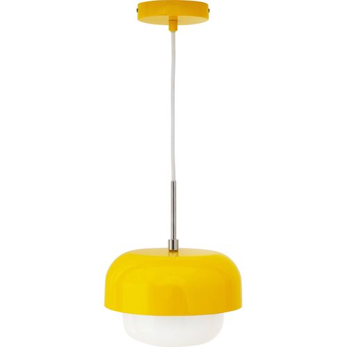 Pendelleuchte LED, Hängelampe, Deckenlampe Pendel, Pendellampe Esstisch, Pendelleuchte für Wohnzimmer, Skandinavische Design, Haipot Gelb
