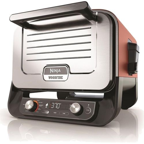 Ninja OO101EU Woodfire Outdoor Ofen, Woodfire-Technologie, Bis zu 370 °C
