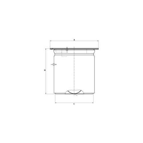 MANN-FILTER Filter Drucklufttechnik LE 13 007 305mm 178mm