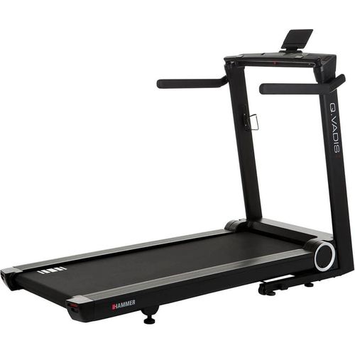HAMMER Laufband Q. Vadis 7.0, 30 Programme, 7,5 PS, 22 km/h, Kinomap, Zwift