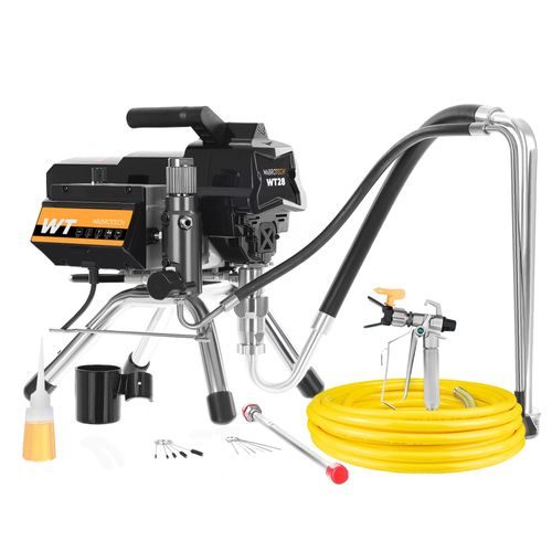 Airlessgerät Farbspritzgerät Farbsprühsystem 2200W, 200 bar, 2,8 L/min, Farbspritzsystem WT28