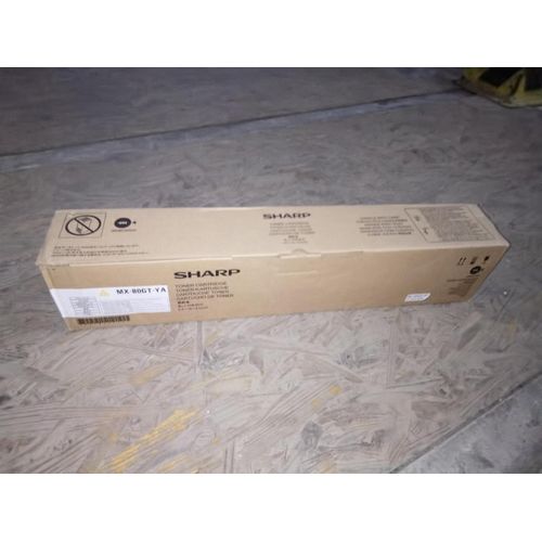 Sharp Tonerkartusche MX-80GT-YA Gelb für Sharp MX-7081