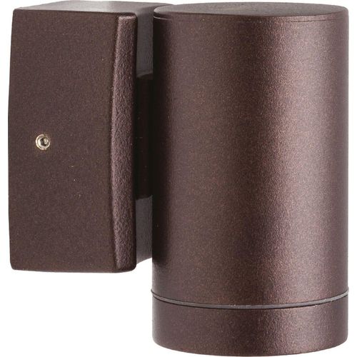 Außenlampe Wand Messing 10 cm hoch IP64 Rostbraun Antik GU10 Downlight Modern Wandleuchte außen