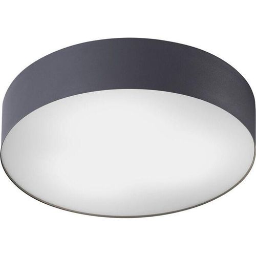 Deckenlampe Metall E14 rund D: 40,5 cm Graphit 3-flammig Modern Deckenleuchte