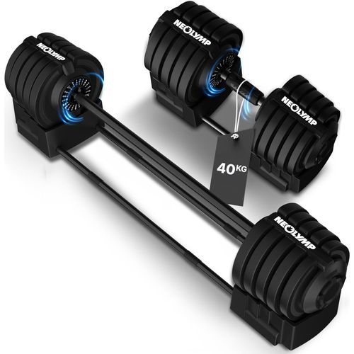 2-in-1 Hantelset zum Verstellen 41kg