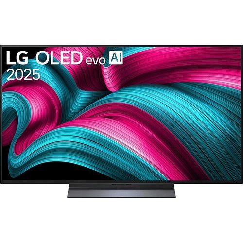 LG OLED48C57LA OLED evo TV (Flat, 48 Zoll / 121 cm, OLED 4K, SMART TV)