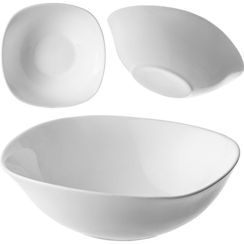 KADAX Salatschüssel aus Glas, 16 cm, Snackschüssel