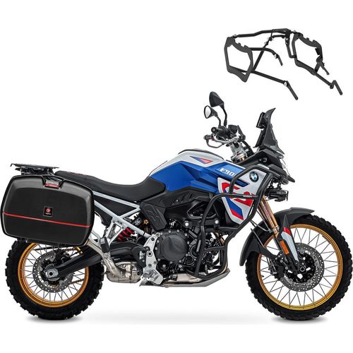 Seitenkoffer + Kofferträger passend für BMW F 900 GS 24-25 Koffer # TB