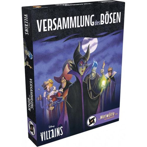 Disney Villains Versammlung des Bösen (Ein Werwölfe von Düsterwald Spiel)