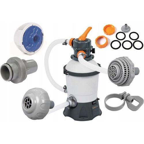 Bestway 58515 Flowclear Sandfilteranlage 3.028 l/h Filterpumpe Filteranlage Sandfilter