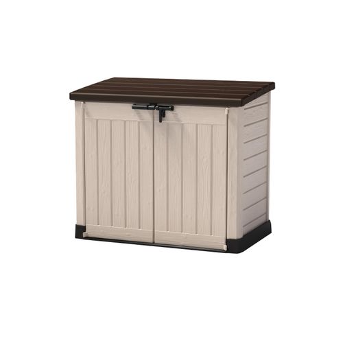 Keter Universalbox Store It Out MAX ca. H 125 x B 146 x T 82 cm, beige-braun