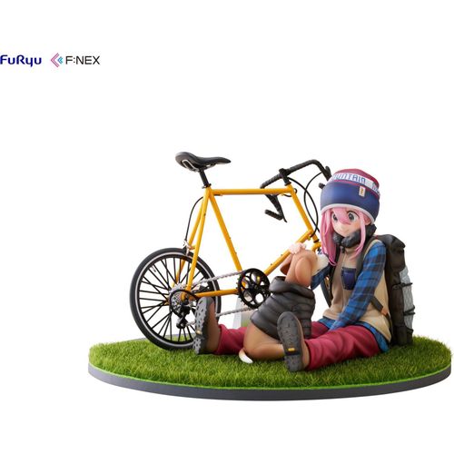 Laid Back Camp F:NEX PVC Statue 1/7 Nadeshiko Kagamihara 13 cm
