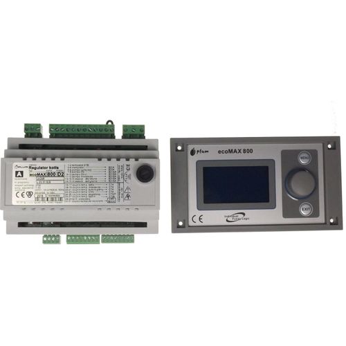 ecoMAX800-D1 Holzvergaser Regelung