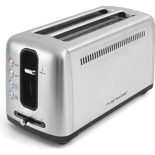 Toaster 2 schlitze 1500w edelstahl - Riviera & Bar gp540a