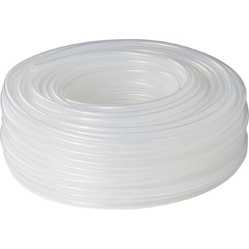 Trinkwasserschlauch DVGW W270/KTW A Wasserleitung Transparent 100 Meter 10x15mm AS