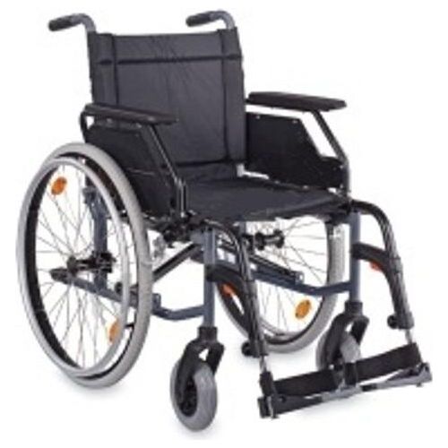 Standard Faltrollstuhl Bezug Nylon schwarz , Rollstuhl, Breite 48 cm, bis 140 kg