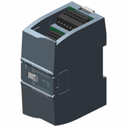 Siemens Digitalausgabe SM1222, 16 DO, 24V DC, Digital, Ausgang, 16 Kanäle, 16 Kanäle, 24 V, Schwarz