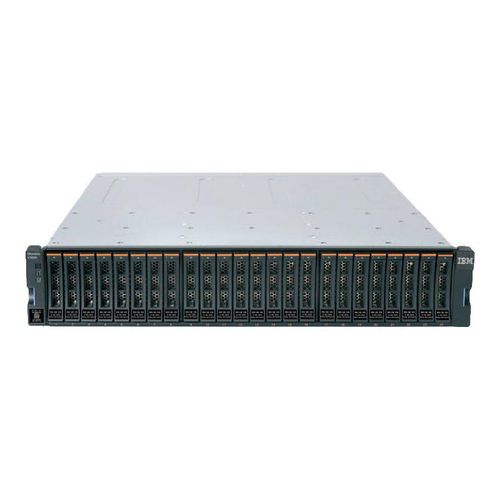 Lenovo Storwize V3700 SAN-Array - 24 x HDD Supported - 28,80 TB Supported HDD Capacity - 2 x 6Gb/s SAS Steuerung - 24 x Gesamtschächte - Gigabit Ethernet - iSCSI - 0, 1, 5, 6, 10 RAID Levels - 2U Rack-montierbar