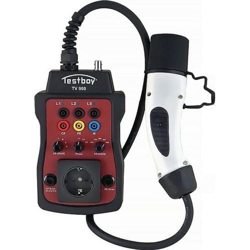 Ladesäulenprüfadapter TV 900 f.Typ-2 Ladesäulen L215xB120xH60mm TESTBOY