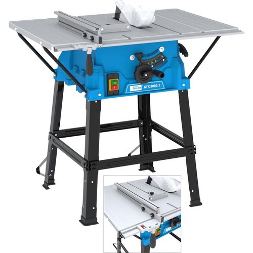 GÜDE Tischkreissäge Kreissäge Holzsäge Tischsäge höhenverst. 250mm GTK 2000.1