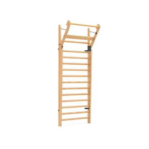 Nohrd Sprossenwand mit Ausleger, Eiche, 14 Sprossen