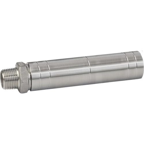 Wasserverwirbler Aquawhirler INLINE mit V4A Edelstahlgehäuse und Wirbelkugeln aus Quarz