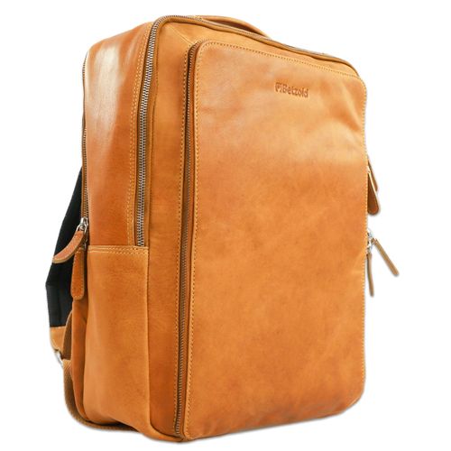 Betzold Lehrerrucksack "Jumba" aus Leder, Lehrertasche, Businesstasche