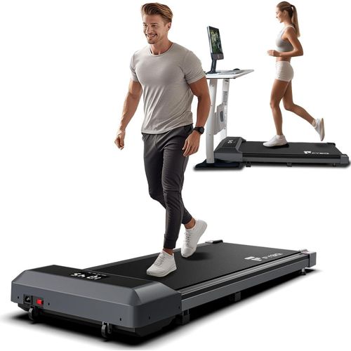 JUNG Laufband FYSIQ Elektrisches Laufband, leise,bis 120kg Laufband für Zuhause (Lauf Band Elektrisch, Walking Pad, Treadmill für Zuhause, Sportgerät)