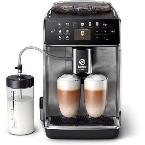 Saeco Kaffeevollautomat GranAroma Kaffeevollautomat 16 Kaffeesorten, Intuitives Farbdisplay, Kaffeeautomat Cafemaschine Kaffeemaschine mi Mahlwerk