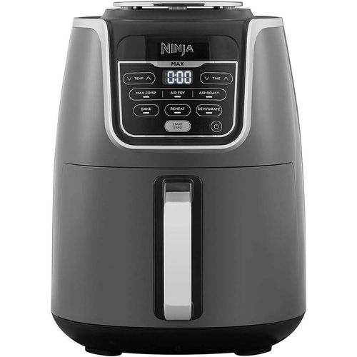 NINJA Heißluftfritteuse MAX 5in1 Airfryer Heissluftfritteuse XXL 5,2L Fritteuse 60 min Timer, 1750,00 W, Friteuse Heißluftfritteuse Fettfrei Heißluft