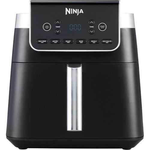 NINJA Heißluftfritteuse MAX PRO 6in1 Airfryer Heissluftfritteuse XXL 6,2L Fritteuse 60mi Timer, 2000,00 W, Friteuse Heißluftfritteuse Fettfrei