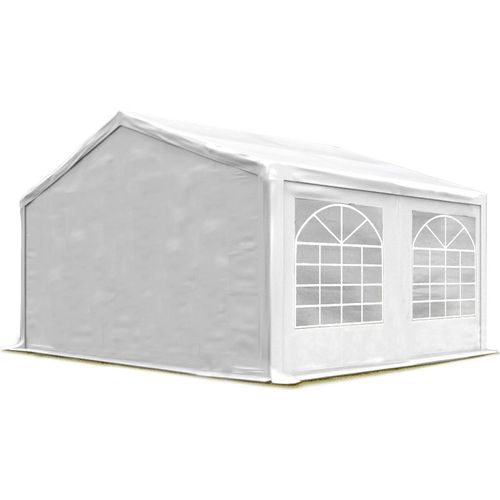 TOOLPORT Partyzelt 3x4 m Pavillon starke PVC 600 N Plane wasserdicht und schneller Aufbau