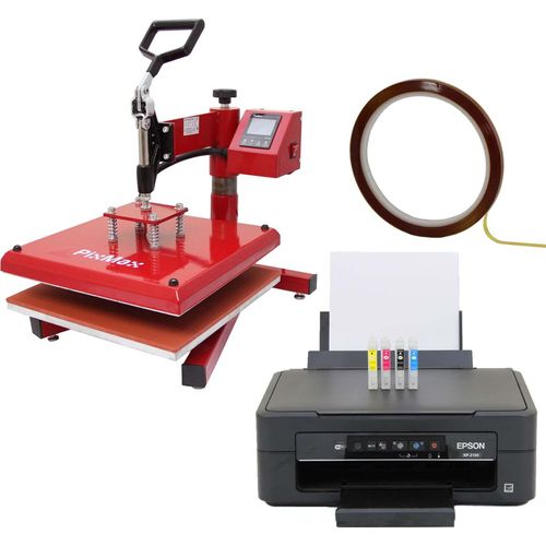 38cm Schwing-Transferpresse & Epson Drucker