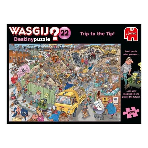 Jumbo Wasgij 1000 Teile Puzzle Entsorgen ohne Sorgen?