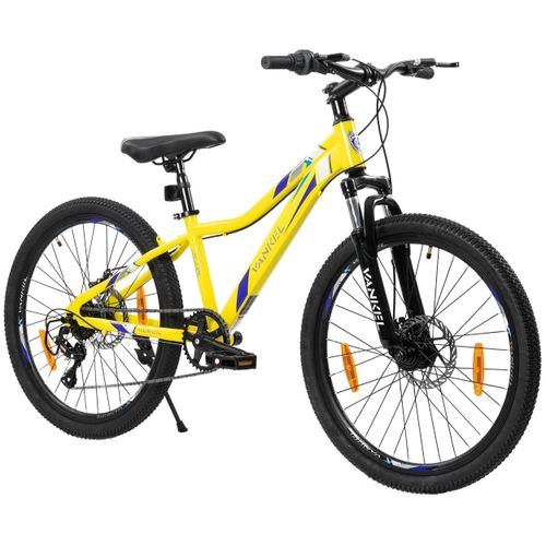 Mountainbike 24 Zoll Jungen Mädchen Kinderrad 6 Gang Schaltung Kettenschaltung 6 Gang SL-RSS006-6W Schaltwerk, Kettenschaltung, Kinderfahhrad