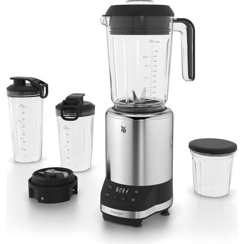 WMF Kult Pro Multifunktionsmixer Hochleistungsmixer, 30.000 U/min, Smoothie Maker, Standmixer, Ice-Crush Funktion, 4 Mixbehälter inkl. ToGo-Verschluss