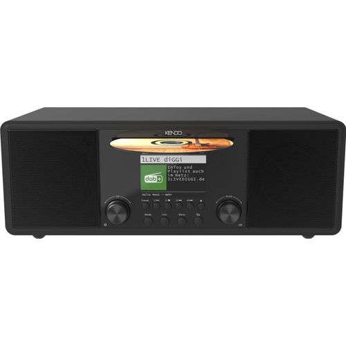 KENDO IR DAB+ Radio XL 25EX Internetradio mit CD & Bluetooth